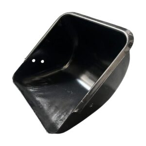 COMEDERO PARA CERDAS JAULA (ACERO)