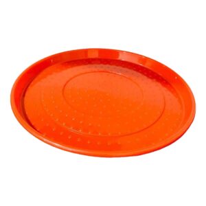 PLATO INICIADOR PARA POLLITO REDONDO ROJO (39,2*5cm)